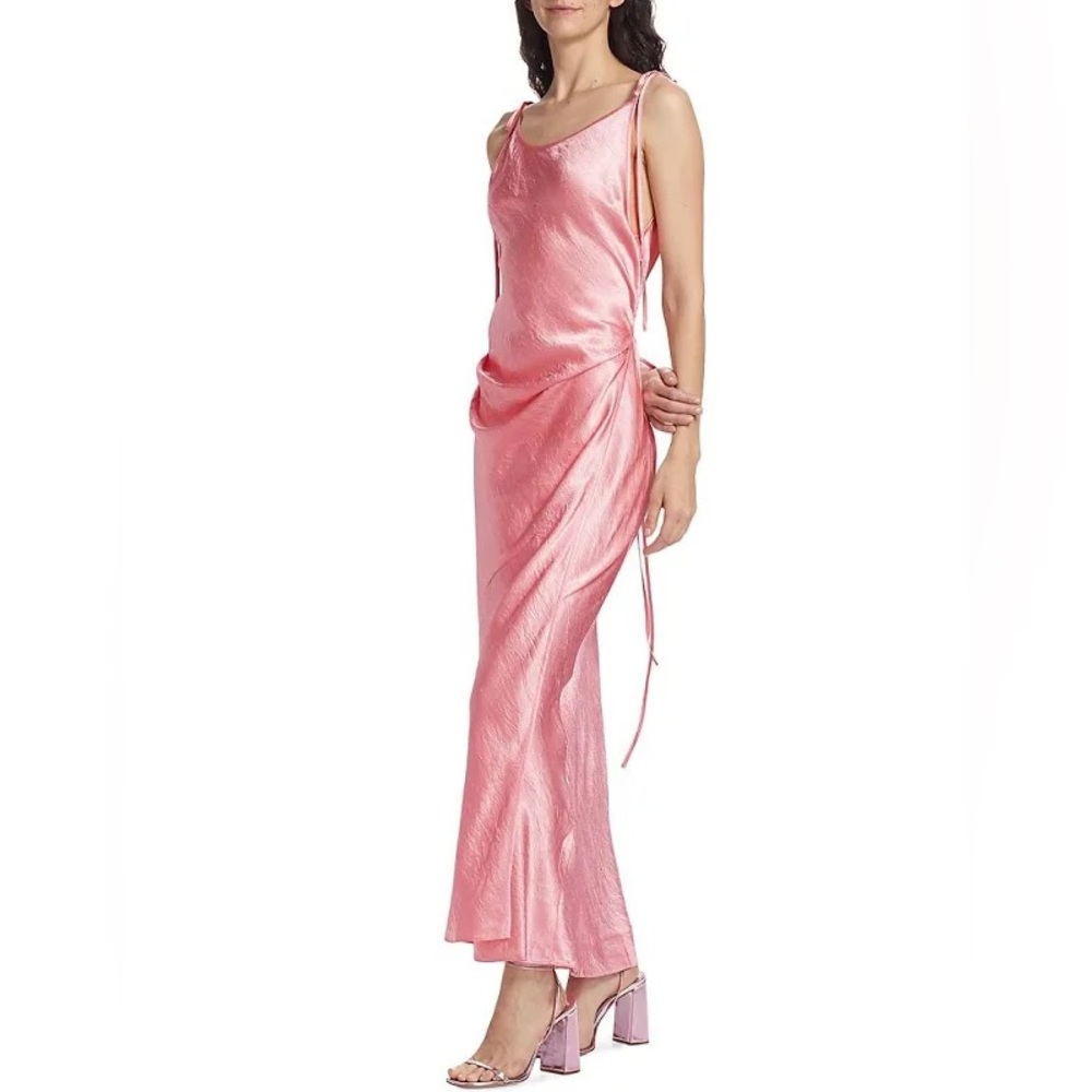 NWOT Acne Studios Dayla Textured Satin Dress Size 36